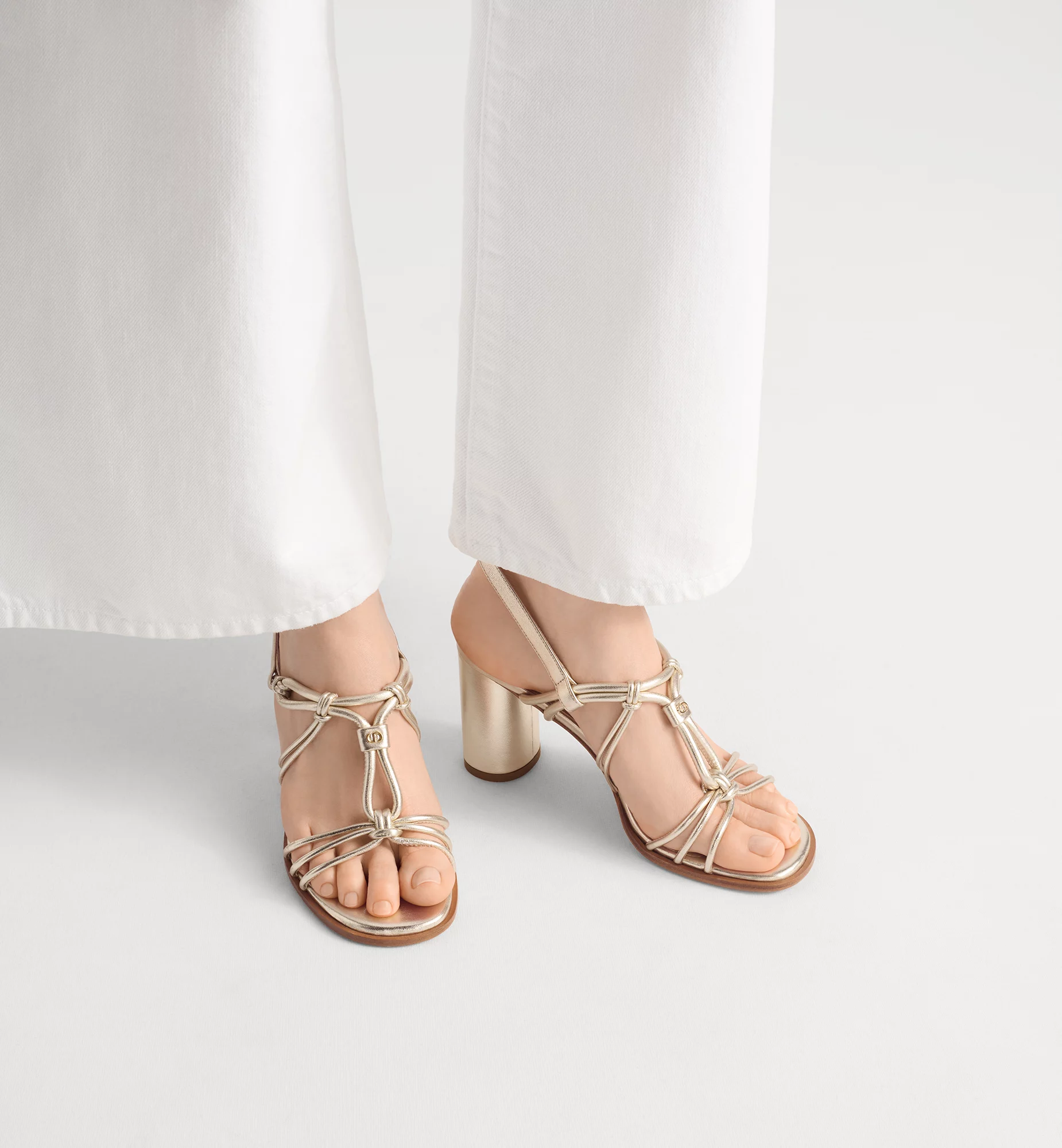 Dioriviera D-Sand Heeled Sandal - Image 4